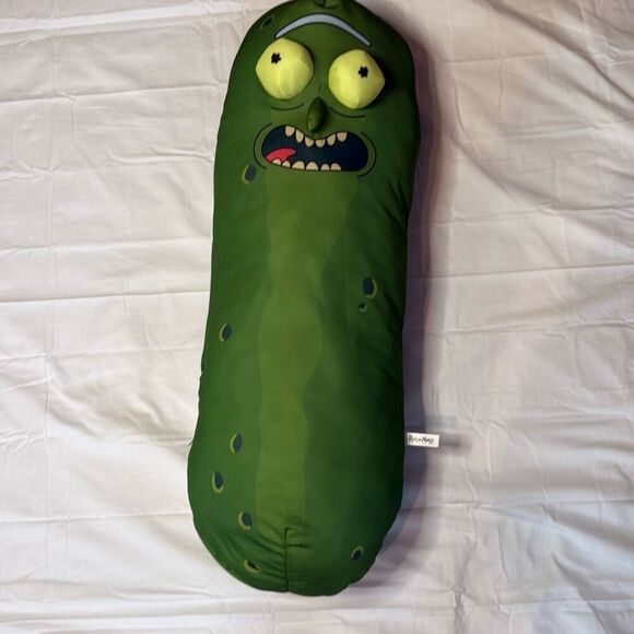 Pickle Rick plush stuffed pickle 26 inches Rick and Morty TV Show - Picture 1 of 8